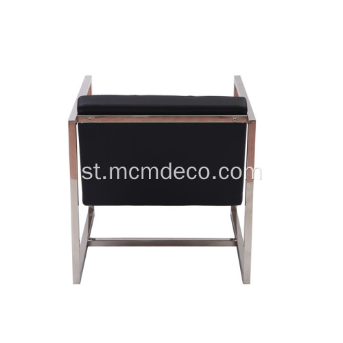 Angle Brushed Stainless Steel Lounge Setulo